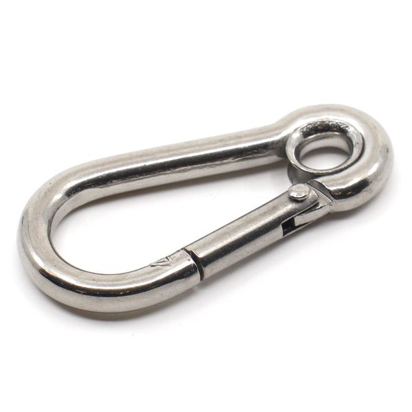 AG Carbine Hook with Eye Stainless Steel 4mm x 40mm