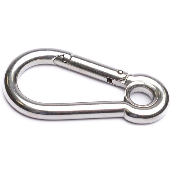 AG Carbine Hook with Eye Stainless Steel 10mm x 100mm