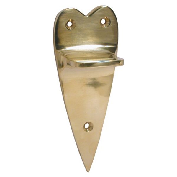 AG Heart Shaped Toe Step Brass