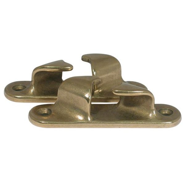 AG Fairleads Right & Left Hand Brass 110mm Long (Pair)