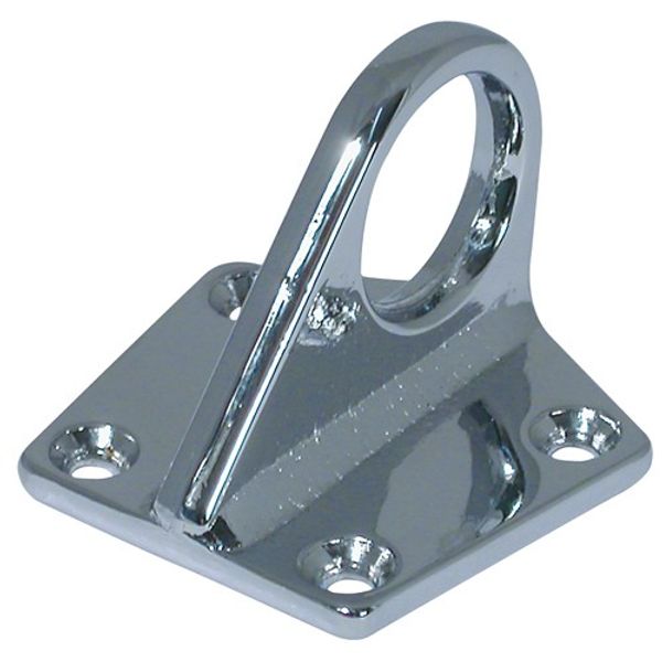 AG Fender Eye Plate Chrome (37 x 37 x 30mm)