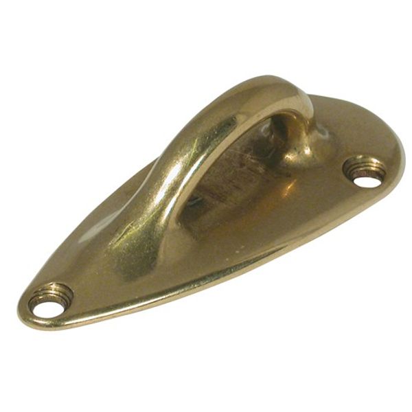 AG Fender Eye Plate Brass (80 x 35mm)