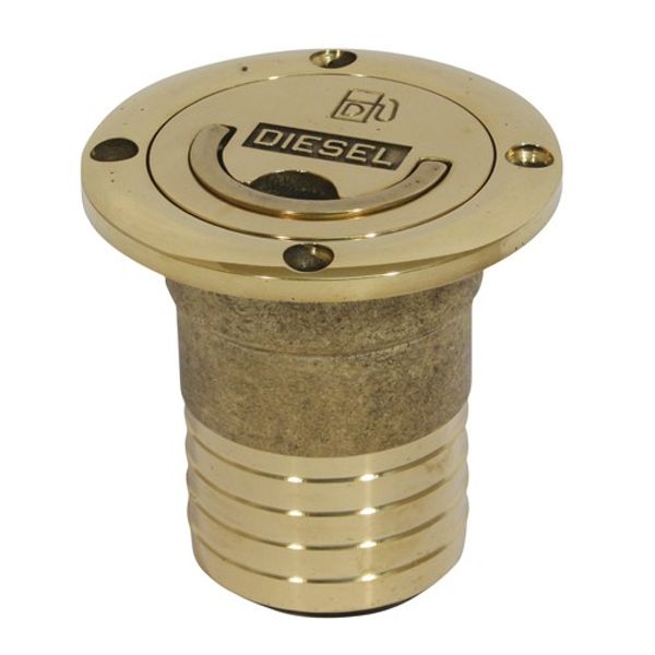 AG Deck Filler Brass Diesel 52mm (2")