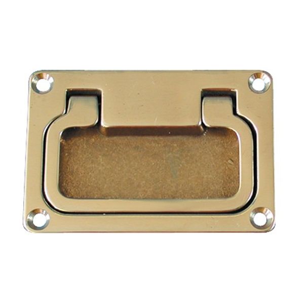 AG Lifting Drawer Handle Brass 92 x 63mm