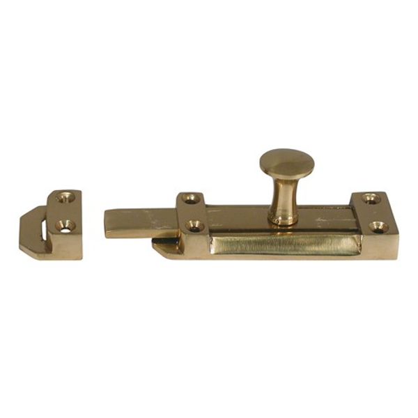 AG Bolt Victorian Brass Heavy Duty 100mm (4")