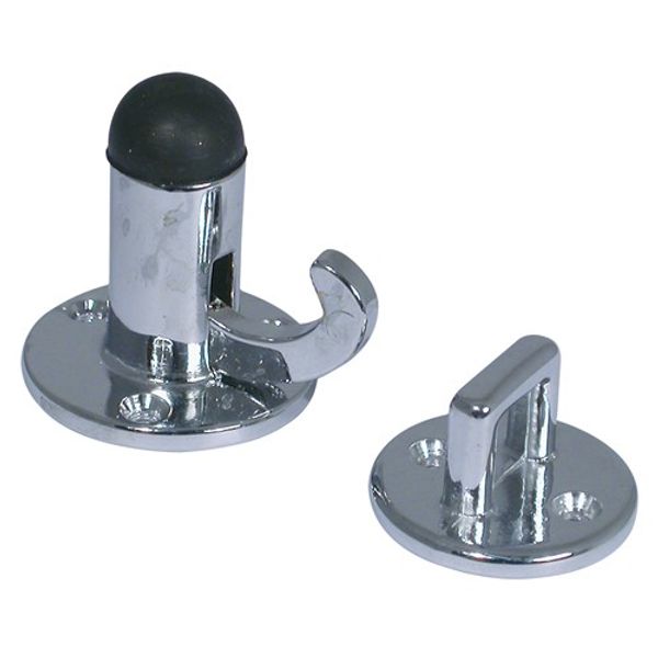 AG Small Door Holder Manual Chrome Plated