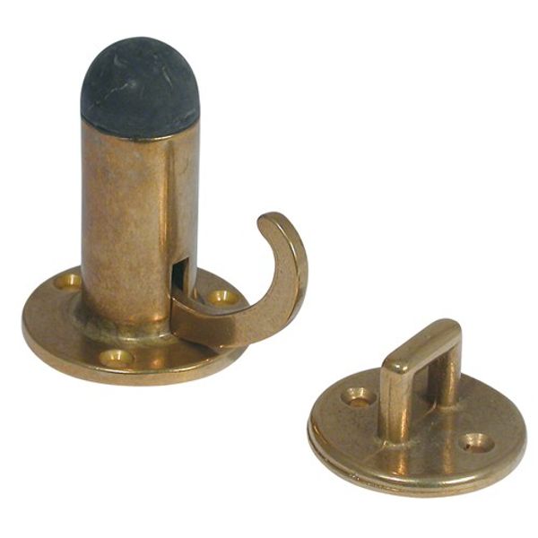 AG Large Door Holder Manual Brass