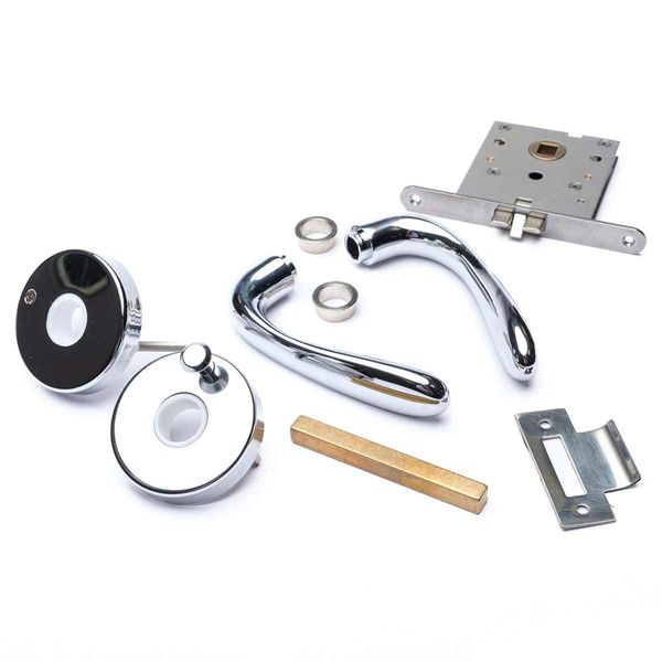 AG Privacy Lock Set (15/17) Chrome