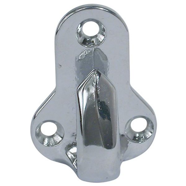 AG Coat/Chimney Hook Chrome 45 x 32mm