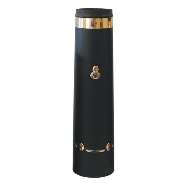 AG Chimney Galvanised Double Skin Brass 24" x 6"