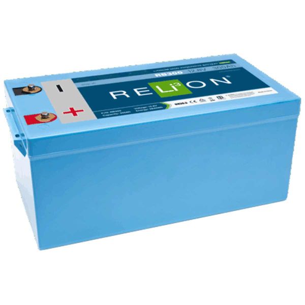 RELiON RB300 Lifepo4 Lithium Ion Battery (12V / 300Ah / 4SC)