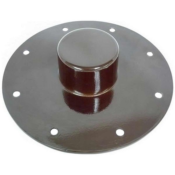 Surejust Table Leg Socket Recessed Brown