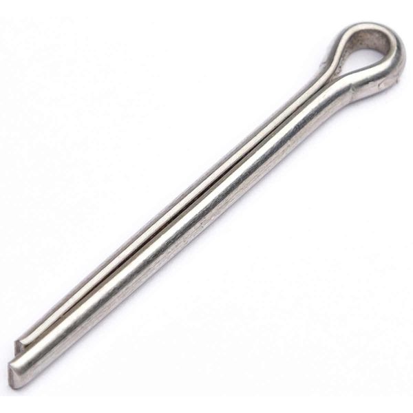 AG Split Pin in 316 Stainless Steel for Propeller Nuts (3/16" x 2")