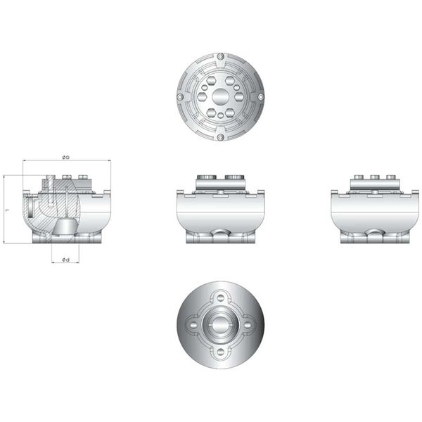 Vetus UNIFLEX 16 Flexible Coupling for 35mm Dia Shaft