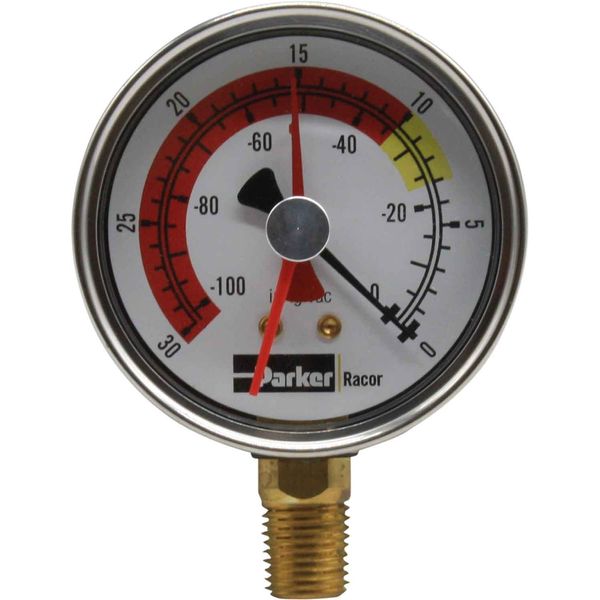 Racor RK19669 Turbine Fuel Filter Vacuum Gauge (Bottom Mount)