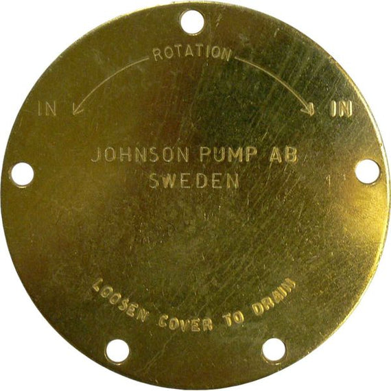 Johnson End Cover F8/ F9B/ F95B 117mm Diameter 5-Hole
