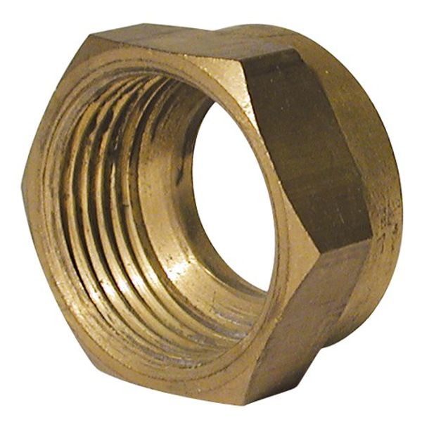 Wade Brass Coupling Nut 8mm Tube 1/4" BSP