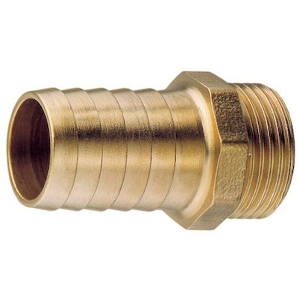 Guidi Brass Hose Tail 1/8" to 6mm Hose 32mm Long