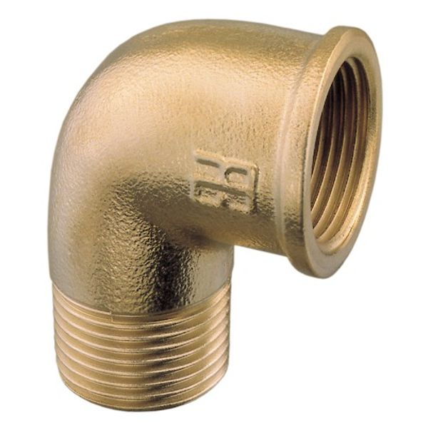 Brass Elbow 3" BSP Male to 3" BSP Female