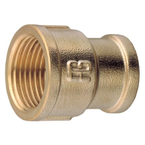 Brass Reducing Socket 1/2" x 1/4" BSP Female