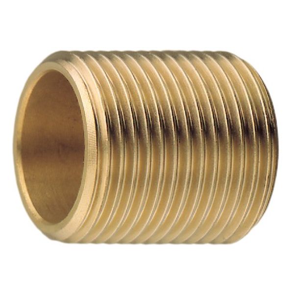 Brass Parallel Nipple 3/4" BSP Male