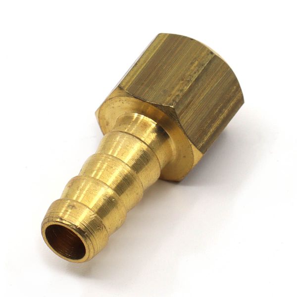 AG Brass Hose Connector 1/8" BSP Female - 5/16" Hose