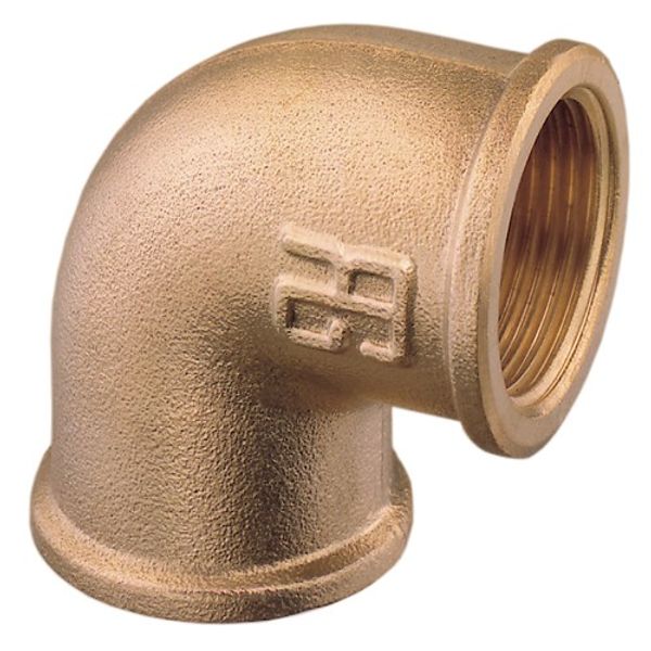 Bronze Elbow 4" BSP Female Ports