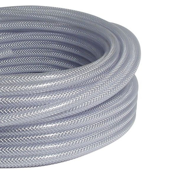 AG PVC Reinforced Hose Clear 8mm ID 30m