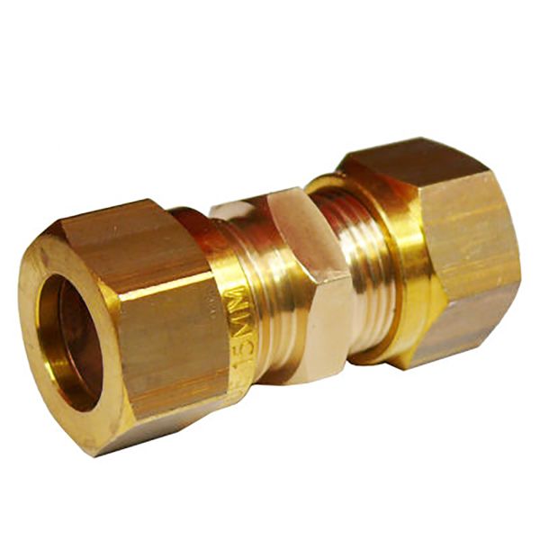 AG Male Compression Straight Coupling (1/4" to 1/4" Compression)