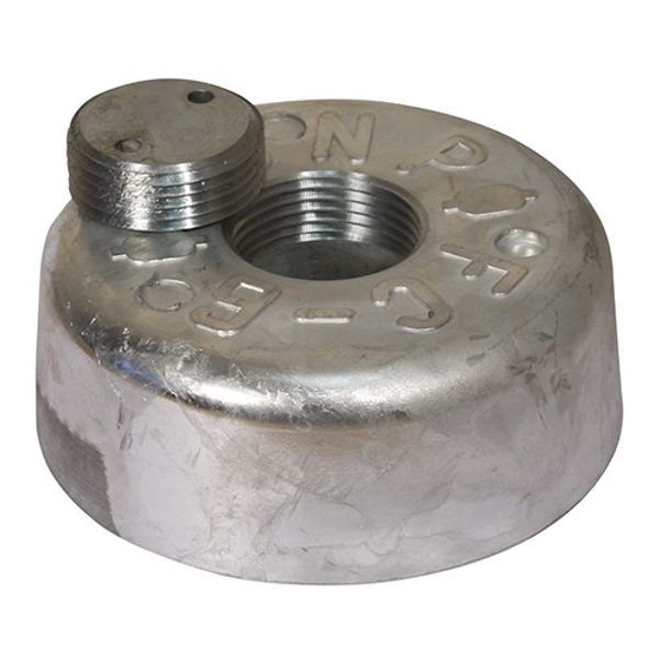 AG Zinc Transom Disc Anode 130mm OD