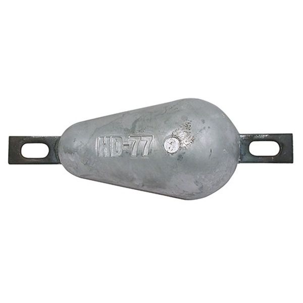 Aluminium Bolt On 77 Pear Anode 0.9kg