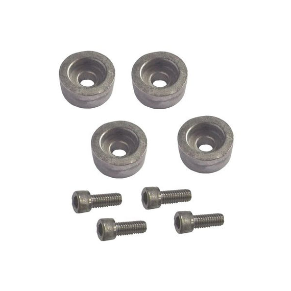 Aluminium Anode Suzuki Outboard Round Pack 4