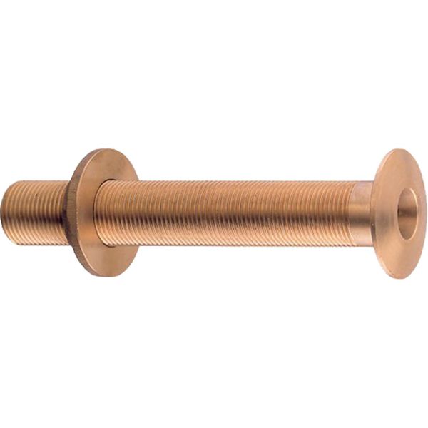 AG Long Skin Fitting Bronze 2-1/2" BSP