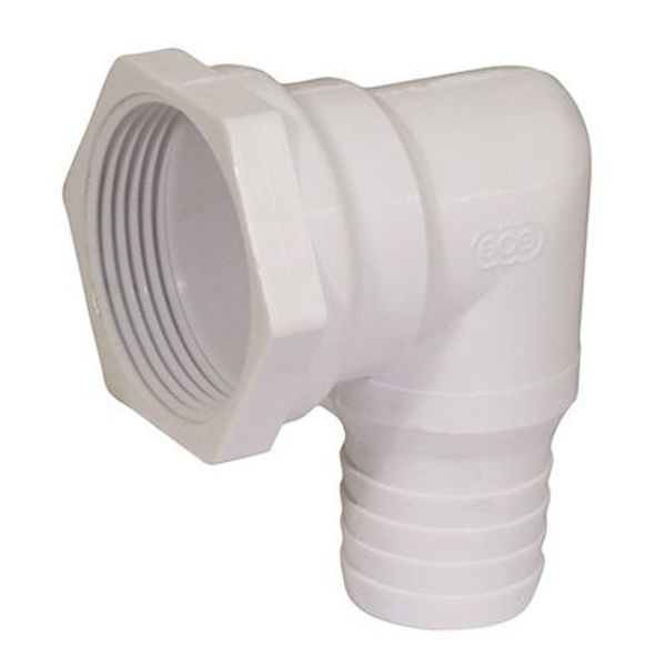 AG 1-1/2" BSP 90 Degree Elbow for 32mm Hose Packaged