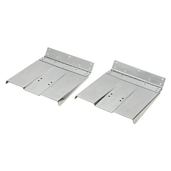 Uflex Stainless Steel Trim Tabs Only 9" x 9" (Pair)