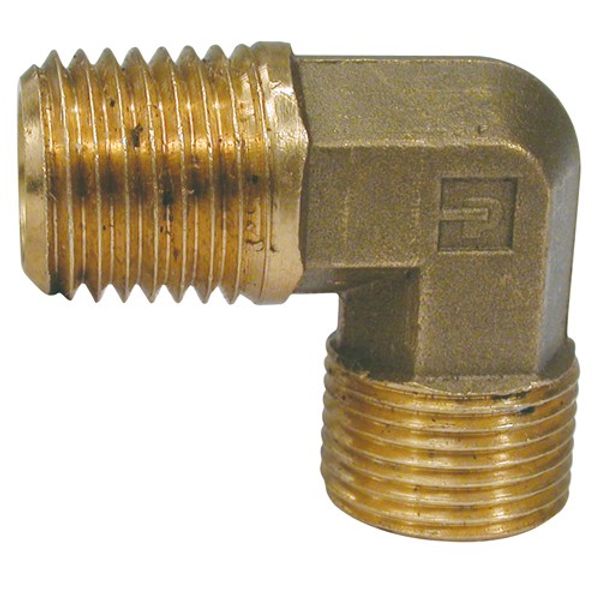 AG PH 1/4" NPT Male Elbow-Tube End (No Nuts)