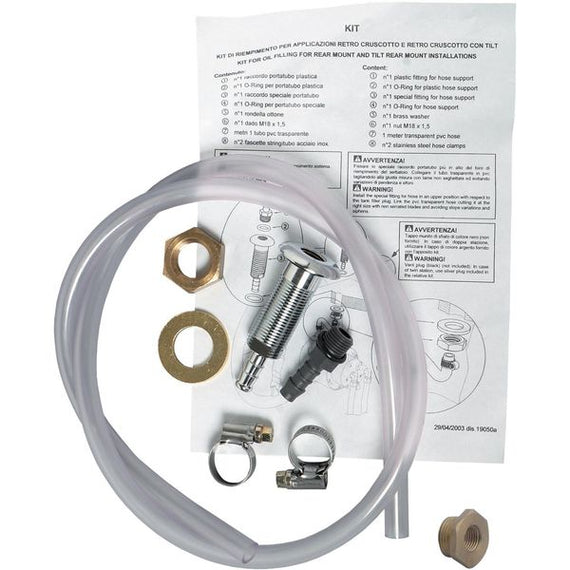 Ultraflex F56 Remote Filler Kit for UP56 & UP68 Helm Pumps