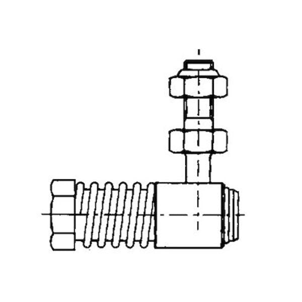 Uflex L7 Ball Joint Stainless Steel 10-32 UNF Packaged