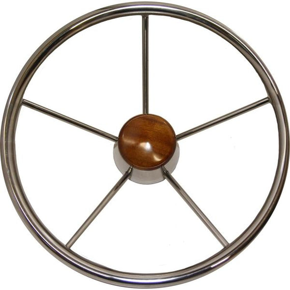 Ultraflex Steering Wheel (345mm / Stainless Steel)