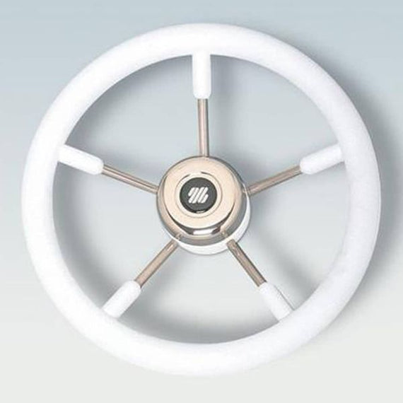 Ultraflex Steering Wheel (350mm / White Firm Grip)