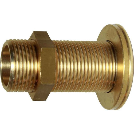 Maestrini Brass Skin Fitting (Domed, 1" BSP, 77mm Long / Packaged)