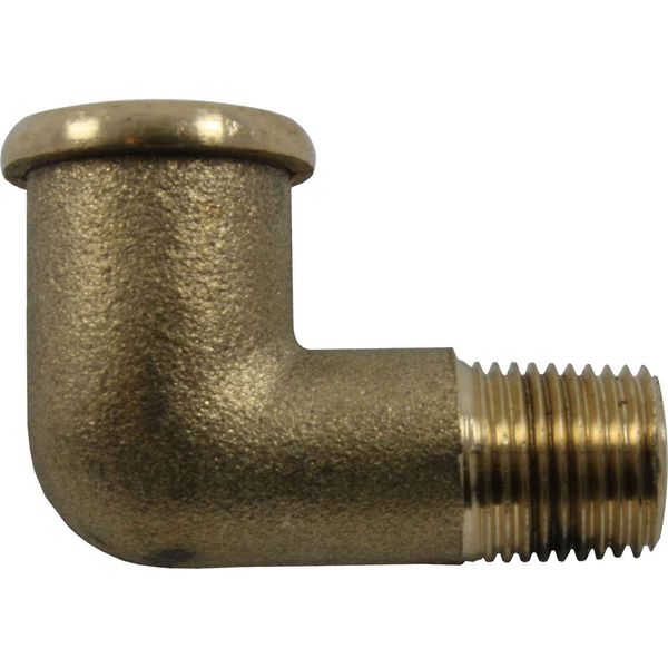 Maestrini Brass Compact 90 Degree Elbow (1/8" BSP Male/Female)