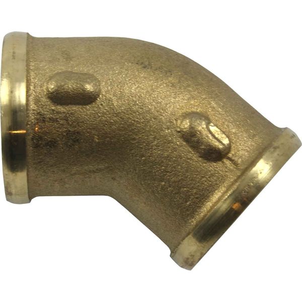 Maestrini Brass Compact 45 Degree Elbow (1/2" BSP Female / Packaged)