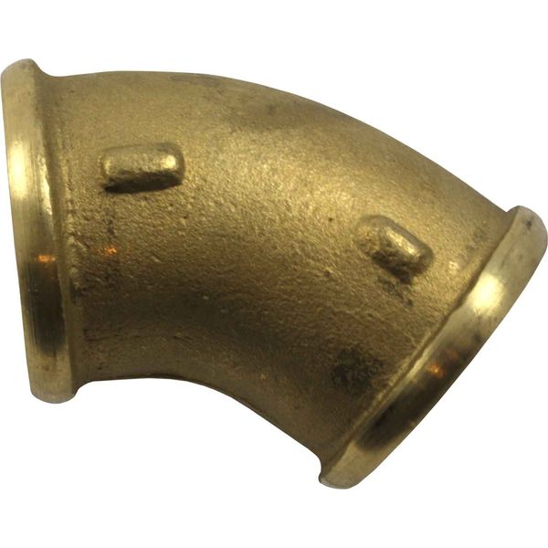 Maestrini Brass Compact 45 Degree Elbow (1" BSP Female / Packaged)