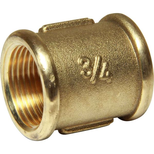 Maestrini Brass Equal Socket (3/4" BSP Female / Packaged)