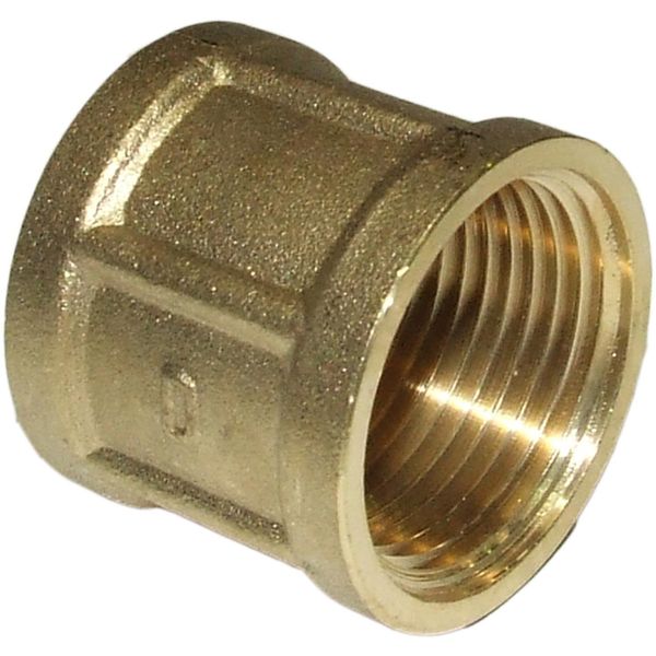 Maestrini Brass Equal Socket (1" BSP Female / Packaged)