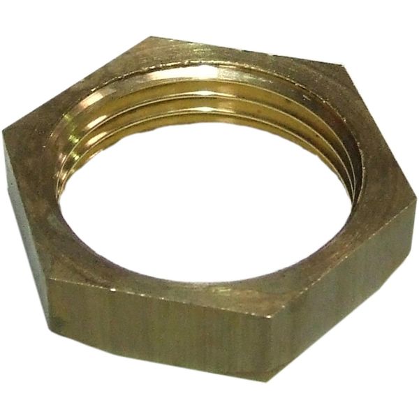 Maestrini Brass Hexagonal Lock Nut (1" BSP Female)