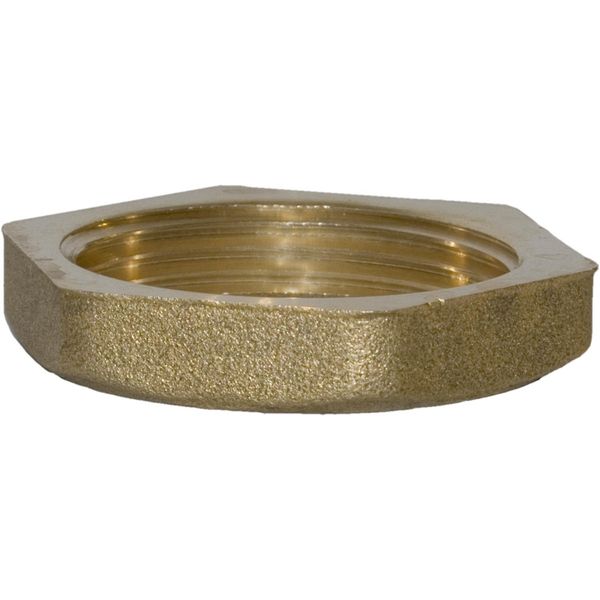 Maestrini Brass Hexagonal Lock Nut (1-1/4" BSP Female)