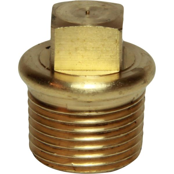 Maestrini Brass Tapered Plug (3/8" BSP Male / Packaged)