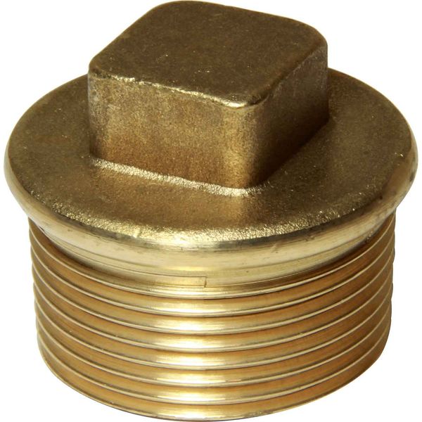 Maestrini Brass Tapered Plug (1-1/4" BSP Male / Packaged)